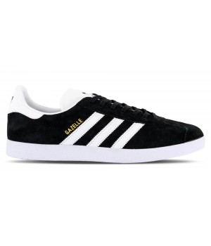 Кроссовки Adidas Gazelle OG Core Black White Gold