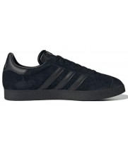Кроссовки Adidas Gazelle All Black Silver Metallic черные