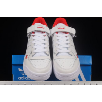 Кроссовки Adidas Forum 84 Low Cloud White Red