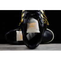 Кроссовки Adidas Forum 84 Low Premium Black Cream Yellow