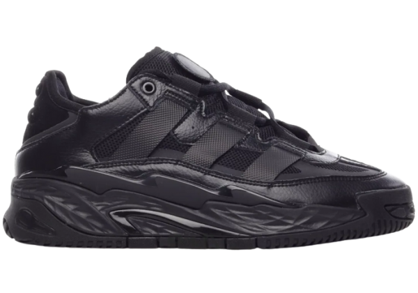 Кроссовки Adidas Niteball Black с мехом