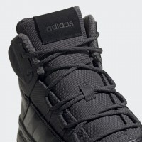 Зимние кроссовки Adidas Fusion черные