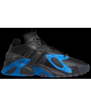 Кроссовки Adidas Streetball черные с синим