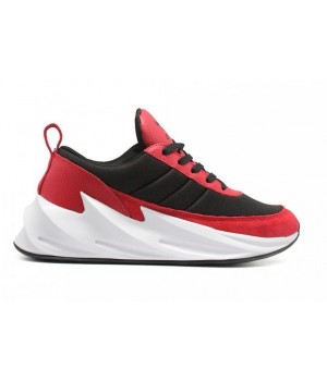 Adidas кроссовки Sharks красные с черным