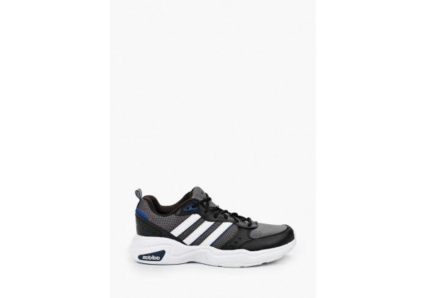 Кроссовки Adidas Strutter черные с белым