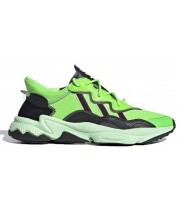 Adidas кроссовки Ozweego зеленые