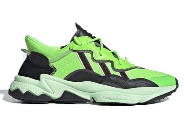 Adidas кроссовки Ozweego зеленые