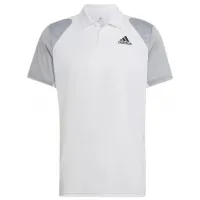 Футболка поло Adidas White Grey