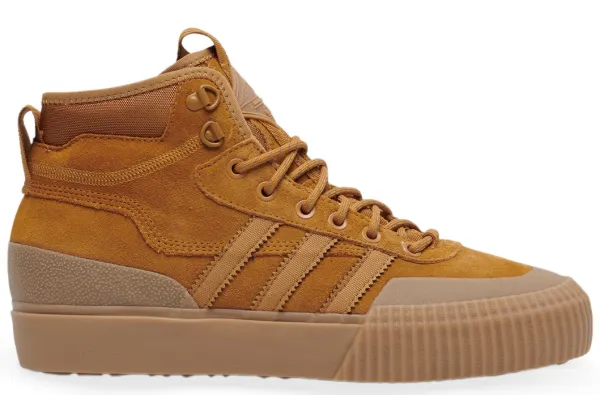 Зимние кроссовки Adidas Akando ATR высокие оранжевые