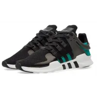 Кроссовки Adidas Equipment черные с зеленым