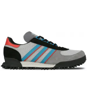 Мужские кроссовки Adidas Originals Marathon серые с черным