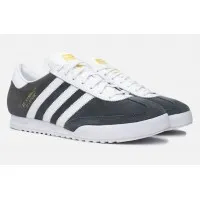 Кроссовки Adidas Beckenbauer серые с белым