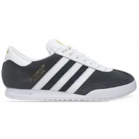 Кроссовки Adidas Beckenbauer серые с белым