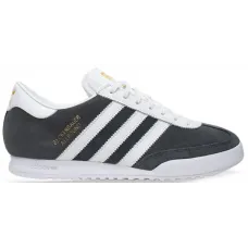 Кроссовки Adidas Beckenbauer серые с белым