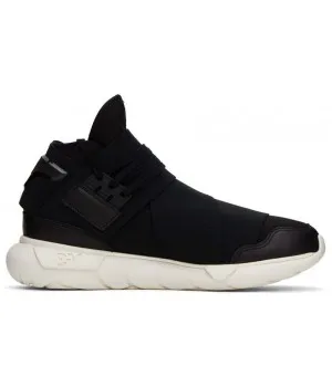Кроссовки Adidas Y-3 Qasa черно-белые
