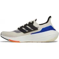 Кроссовки Adidas Ultra Boost бело-серые с синим