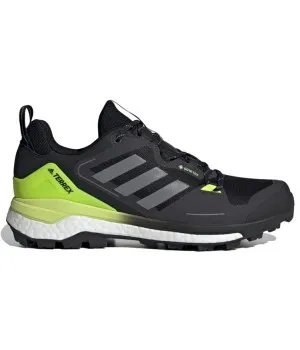 Кроссовки Adidas TERREX SKYCHASER черные с салатовым