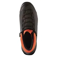 Ботинки зимние Adidas черно-оранжевые