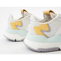 Кроссовки Adidas Nite Jogger белые с бежевым