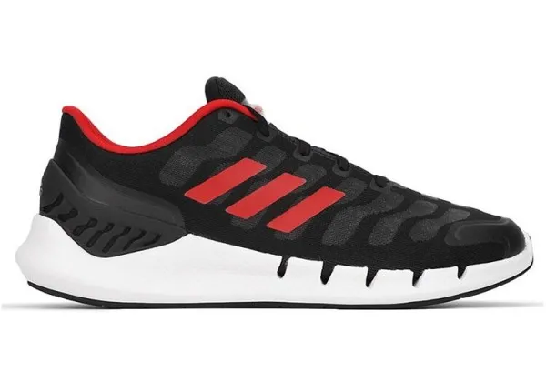 Кроссовки Adidas Climacool черные с красным