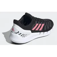 Кроссовки Adidas Climacool черно-белые с розовым