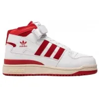 Кроссовки Adidas Forum 84 High White Red