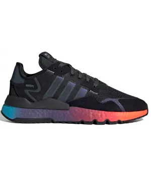 Кроссовки Adidas Nite Jogger Core Black Violet