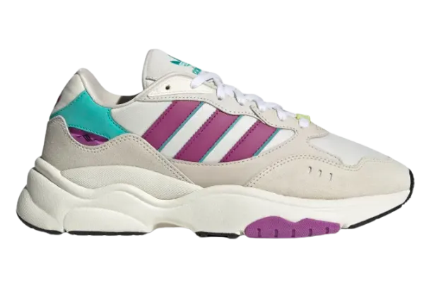 Кроссовки Adidas Retropy F90 Off White Aluminium Fuchsia