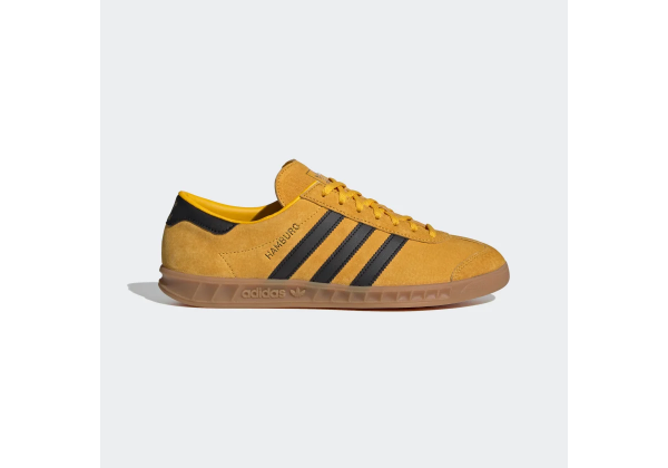 Кроссовки Adidas Originals Hamburg желтые с черным