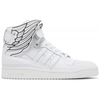 Кроссовки Adidas x Jeremy Scott x Forum Wings 4.0 белые