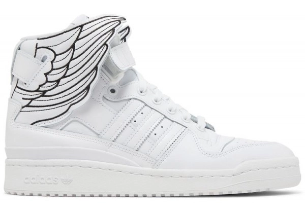 Кроссовки Adidas x Jeremy Scott x Forum Wings 4.0 белые