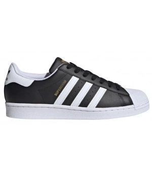 Кроссовки Adidas Originals Superstar Black White Gold