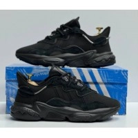 Кроссовки Adidas Ozweego черные зимние