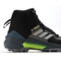 Adidas Terrex Swift R3 Mid Gore-Tex Black Grey Green Winter Termo