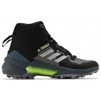 Adidas Terrex Swift R3 Mid Gore-Tex Black Grey Green Winter Termo
