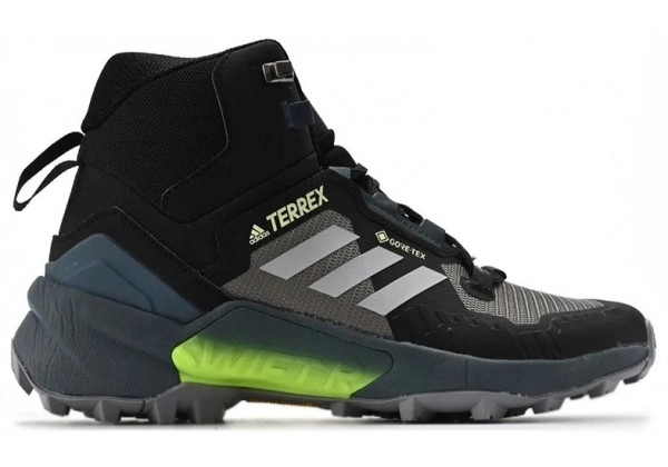 Adidas Terrex Swift R3 Mid Gore-Tex Black Grey Green Winter Termo
