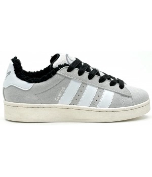 Кроссовки Adidas Originals Campus 00s Grey White зимние
