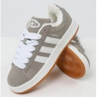 Кроссовки Adidas Originals Campus 00s Grey с мехом