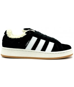 Кроссовки Adidas Campus 00s Core черные зимние