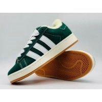 Adidas Campus 00s Dark Green зеленые с мехом