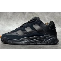 Кроссовки Adidas Niteball All Black с мехом