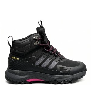 Кроссовки Adidas Nite Jogger Mid Gore-Tex черные с красным