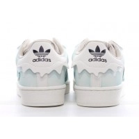 Кроссовки Adidas Superstar синие с белым