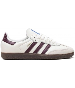 Кроссовки Adidas Emmi Samba Og Off-White Maroon