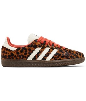 Кроссовки Adidas Originals Samba OG Preloved Red Leopard