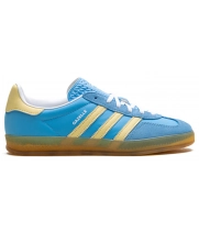 Adidas Gazelle Indoor Semi Blue Burst Almost Yellow