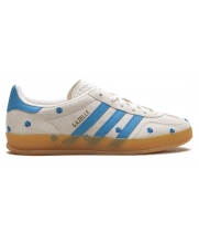 Adidas Gazelle Indoor Floral Light Blue Floral Embroidery