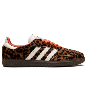 Adidas Samba OG Leopard Cream Orange Pack