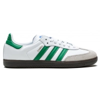 Кроссовки Adidas Samba OG White Green