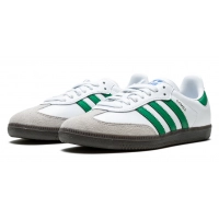Кроссовки Adidas Samba OG White Green